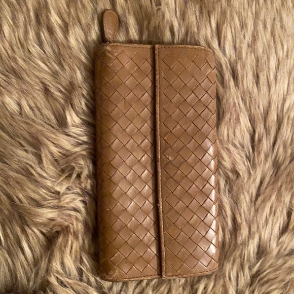 Bottega Veneta cream long wallet - Picture 1 of 6